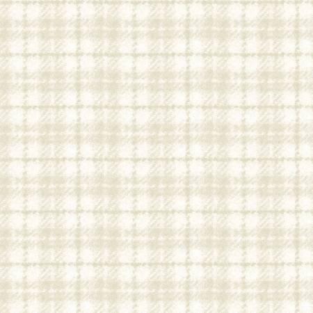 Woolies Flannel Light Tan Plaid - F18502M-E2