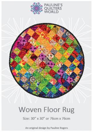 Woven Floor Rug Pattern # PQW-WFRP