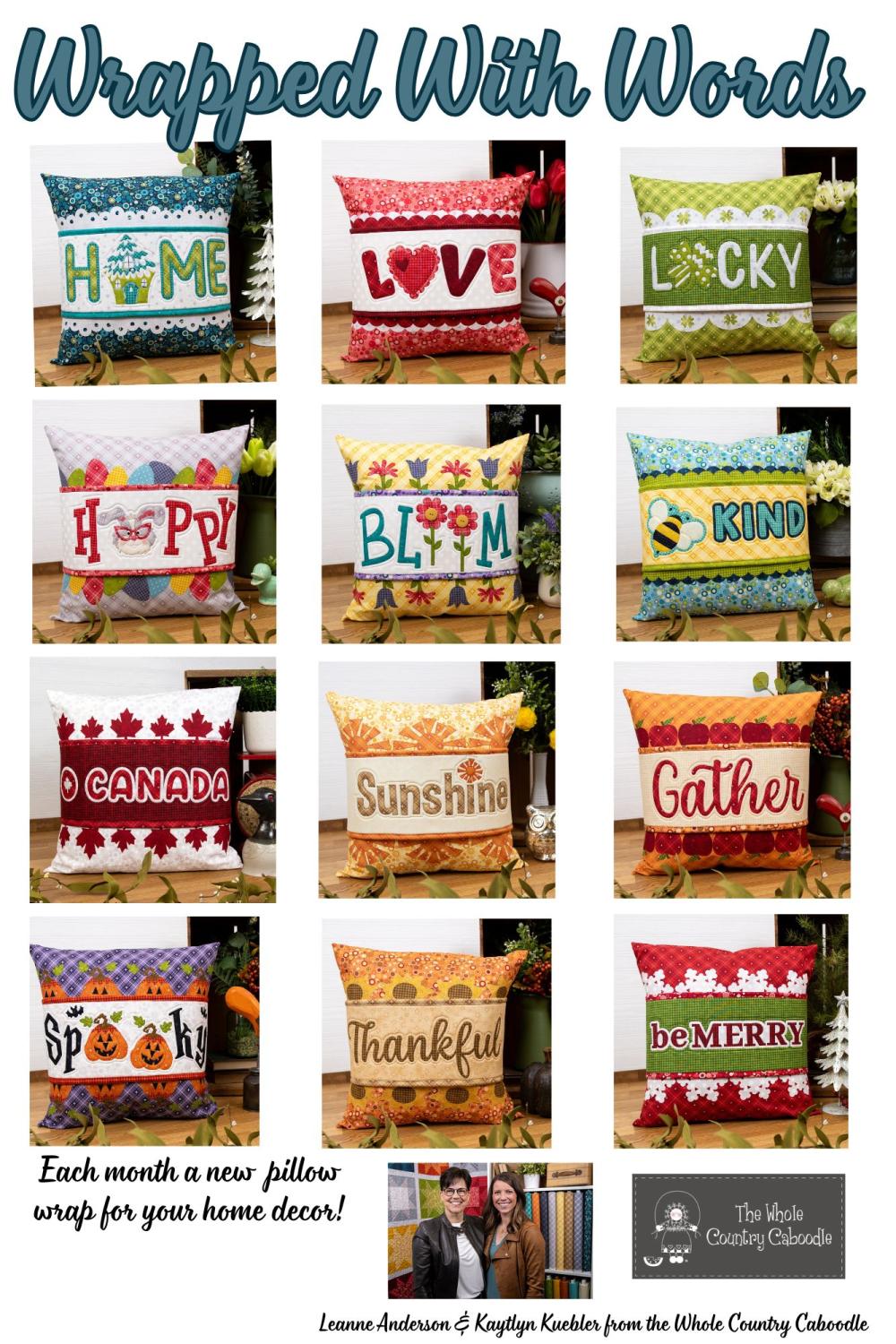 Wrapped With Words Block of the Month - Start Up Fee