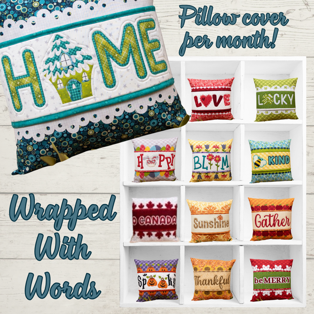 Wrapped With Words Block of the Month - Start Up Fee