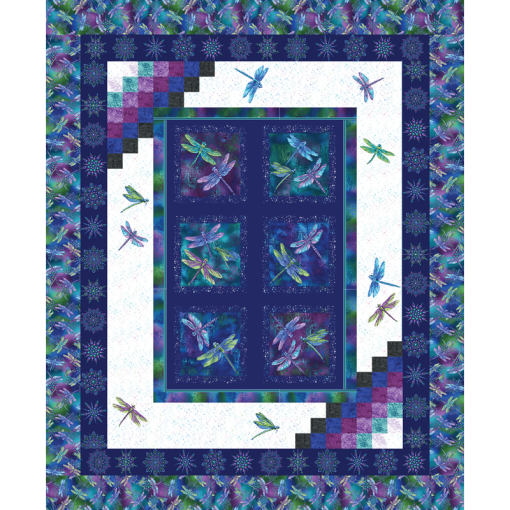 Year of the Dragonfly Lap Quilt Kit