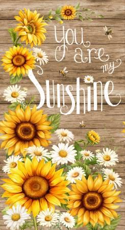 You Are My Sunshine Panel - CD3880-BRN