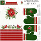 Yuletide Traditions Apron Panel - DP26113-10