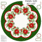 Yuletide Traditions Tree Skirt  Panel 43x43" - DP26115-10