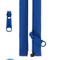 Zipper - 50" Separating + Extra Slide - BlastOff Blue # ZIP50-215