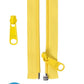 Zipper - 50" Separating + Extra Slide - Dandelion # ZIP50-195