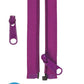 Zipper - 50" Separating + Extra Slide - Tahiti # ZIP50-245