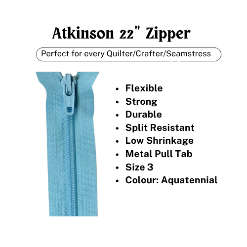 Zipper, Atkinson 22" - Aquatenniel - ATK750Z