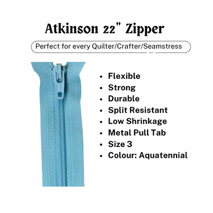 Zipper, Atkinson 22" - Aquatenniel - ATK750Z