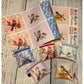 Zipper Bag Panels - Birds  - 5" x 7"