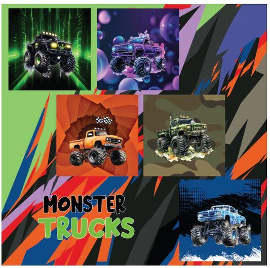 Zipper bag panels NEW STYLE Monster Truck
