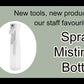 Spray Misting Bottle # 90010