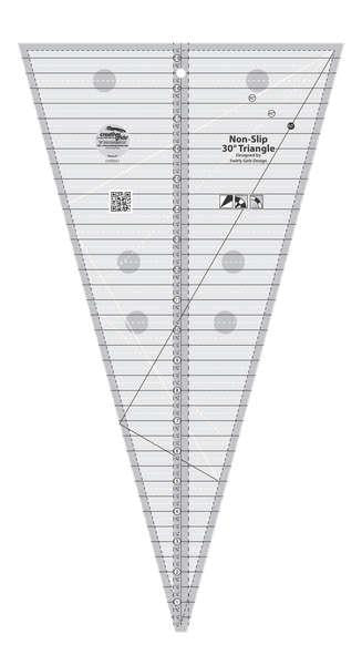 Creative Grid 30 Degree Triangle Ruler - CGRSG1 - SPECIAL ORDER – Lori ...