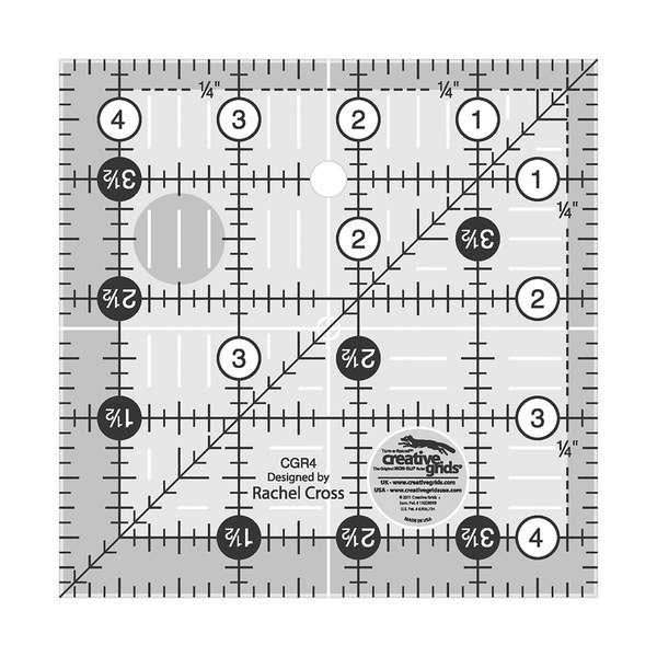 Creative Grid  4 1/2" Square CGR4