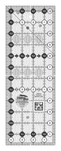 Creative Grid  4 1/2" x 12 1/2" Ruler - CGR412