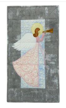 Angel Wall Hanging Machine Embroidery CD - AWH002CD