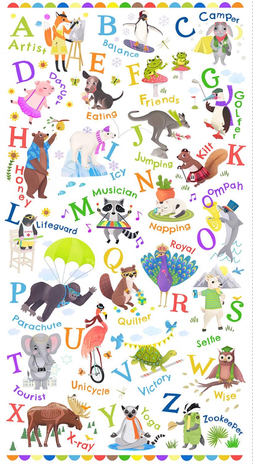 Animal Kingdom  Panel - Y3921-1