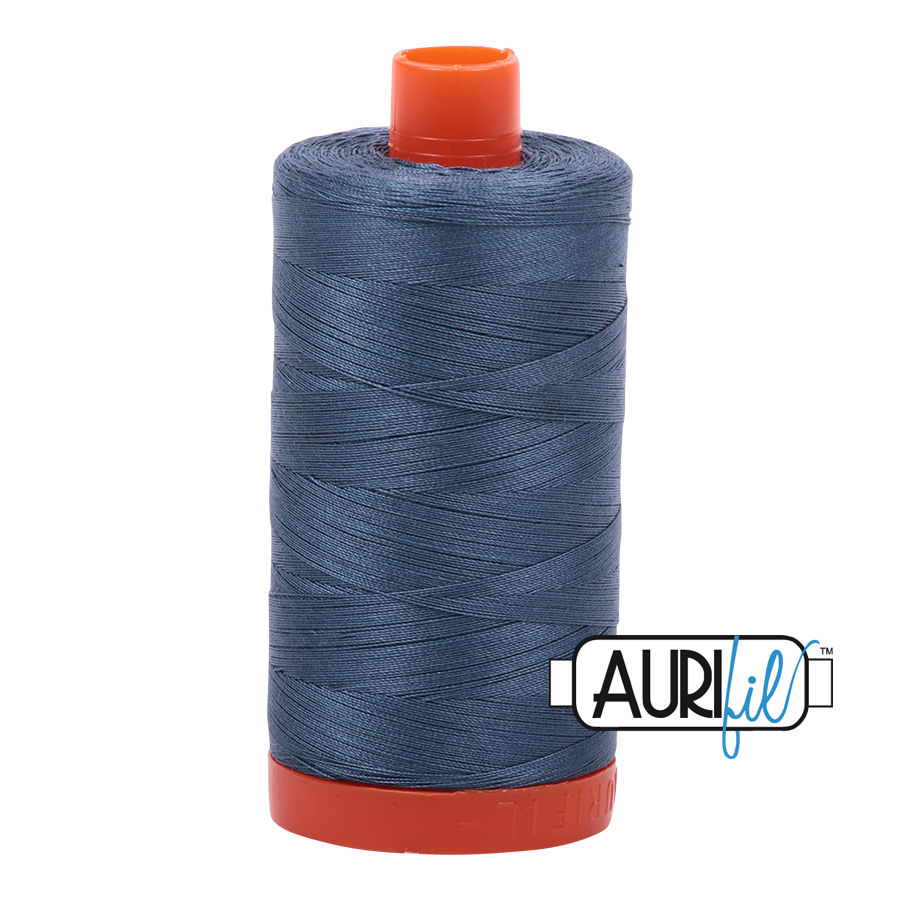 Aurifil Thread - 50 wt cotton - Medium Blue -  MK50SC6-1310
