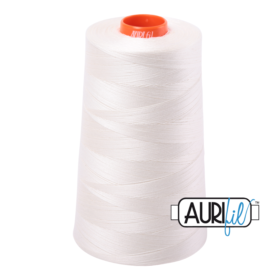 Aurifil Thread - 50 wt cotton Cone - Chalk - MK50CO-2026