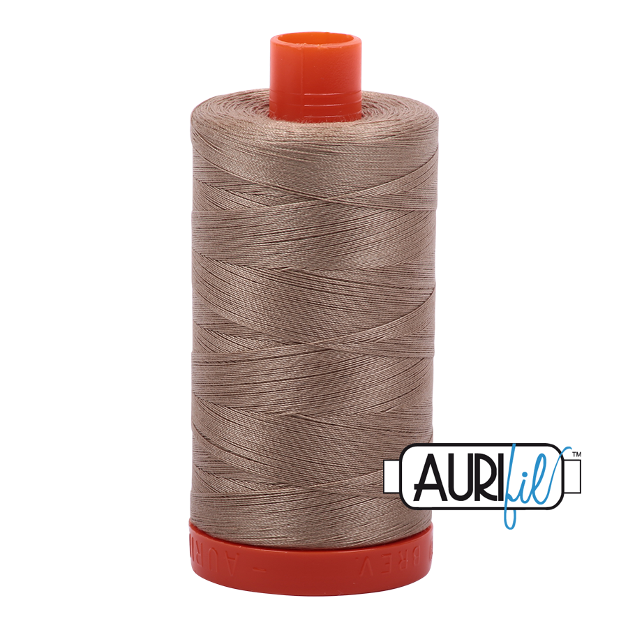 Aurifil Thread 50 wt Cotton - A2325 Linen*