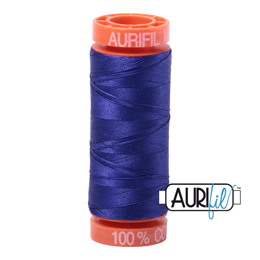 Aurifil Thread - 50 wt - 200 meters - Blue Violet - MK50SP200-1200