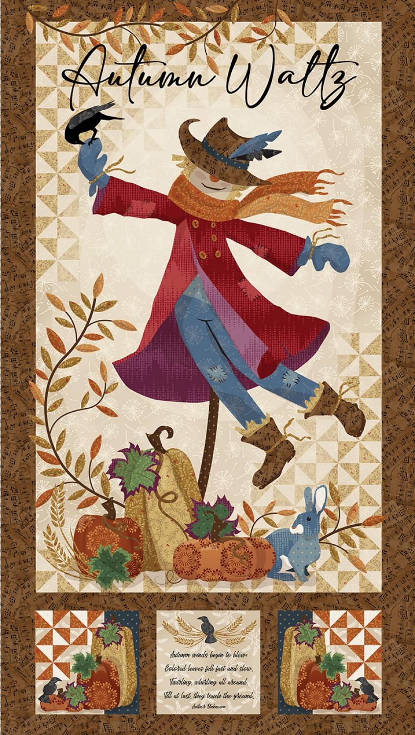 Autumn Waltz Panel - R590564P-TAN