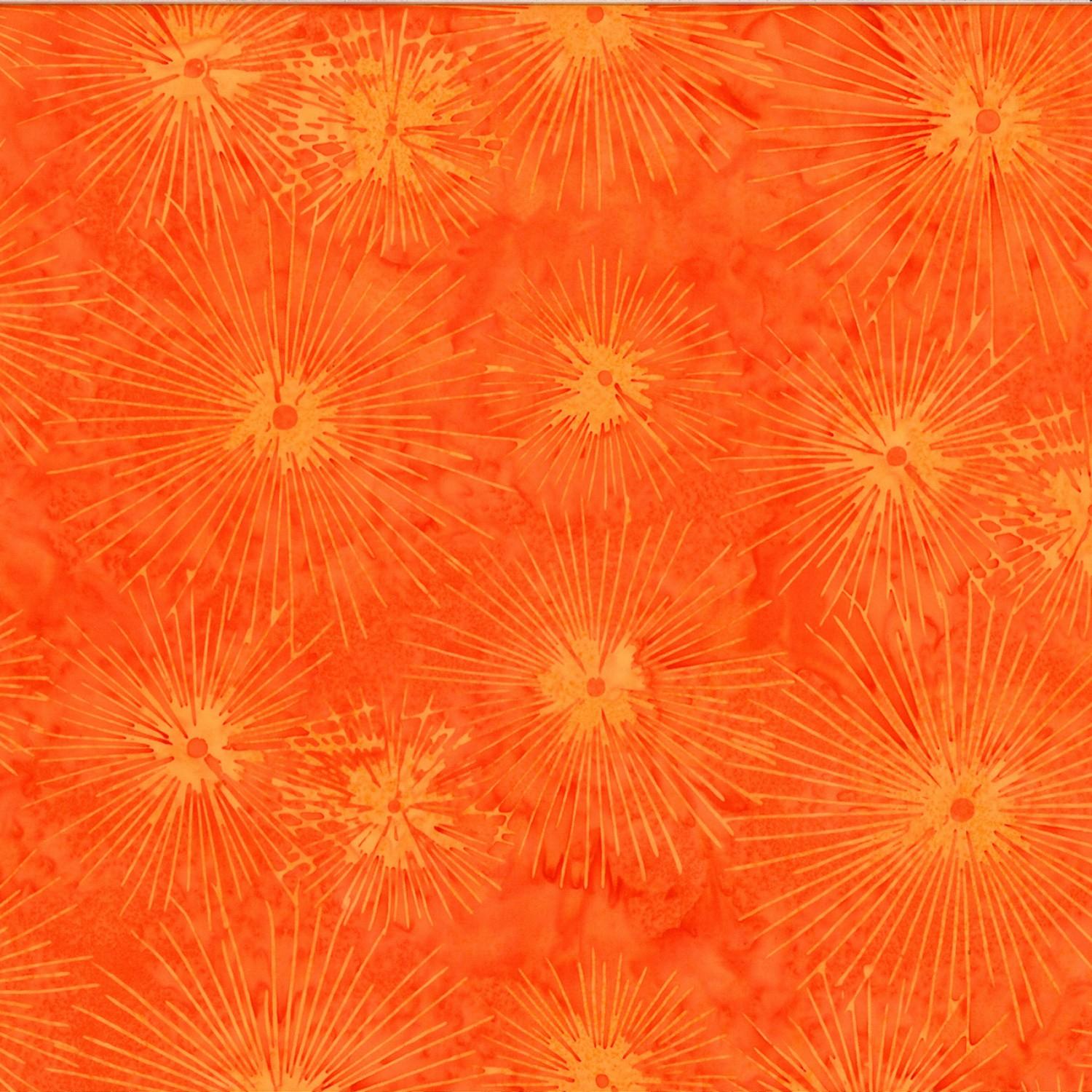 Bali Batik by Hoffman  - Sunburst Pumpkin - 2474-192