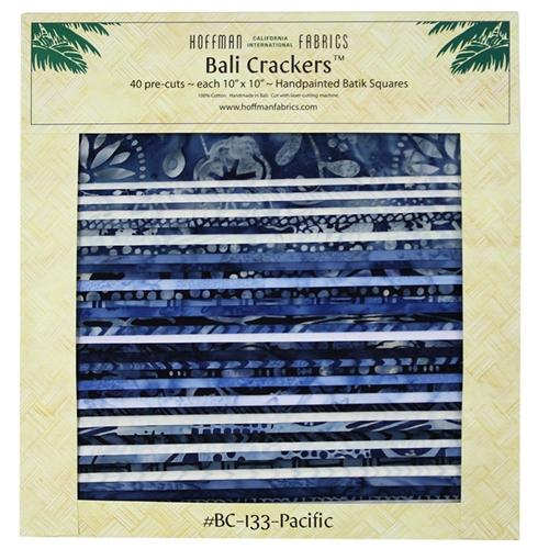 Bali Crackers 10" Squares - Pacific - BC-133-Pacific