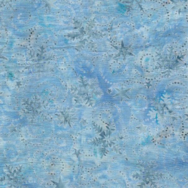 Batik -Swirl Snowflake Harbour Blue - 121914521*