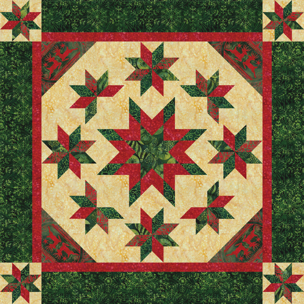 Technique Sheet - Blazing Lemoyne Star - DTEC12