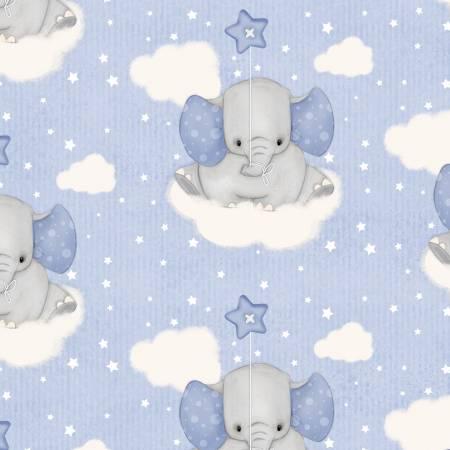 Blue Elephant Comfy Flannel # N0956AE-11