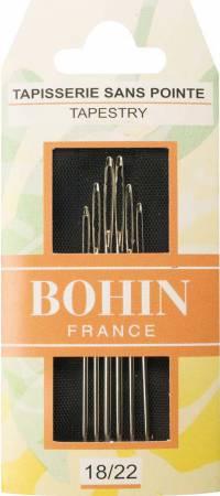 Bohin Tapestry Needles Assorted Sizes 18-22