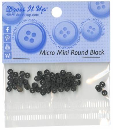 Buttons Micro Black - JBT-3244