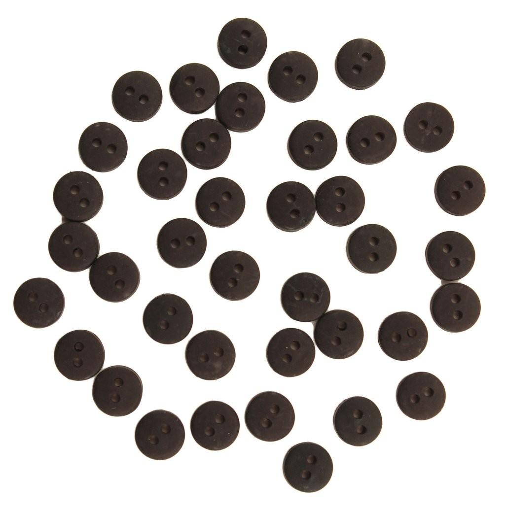 Buttons  Tiny Black - BG1553