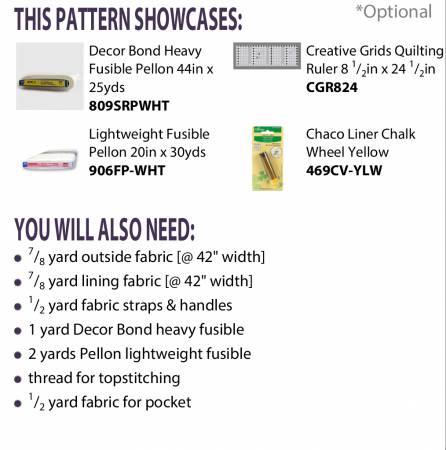 Mat Board Tote Bag # CLPCFR002