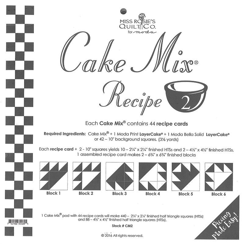 Cake Mix Recipe 2 - CM2