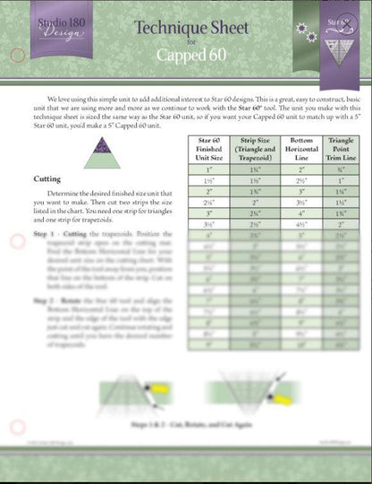 Technique Sheet - Capped 60 - DTEC29