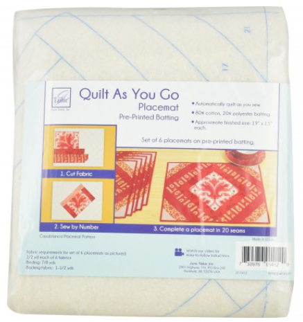 125 Quilt As You Go - Placemat — Ceramic Grill Store