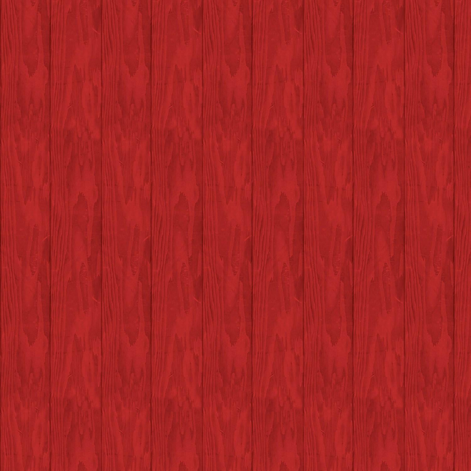 Country Cardinals - Wood Texture Red - 20058-333