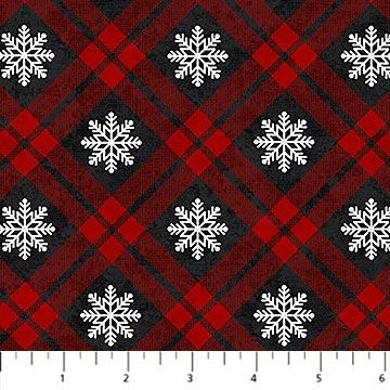 Cozy Up Flannel - Red/Black/White - F25278-24