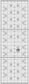 Creative Grid Charming Itty Bitty Eights Quilt Ruler  CGRPRG5 - SPECIAL ORDER