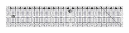 Creative Grid Quick Trim And Circle Ruler Two 4-1/2