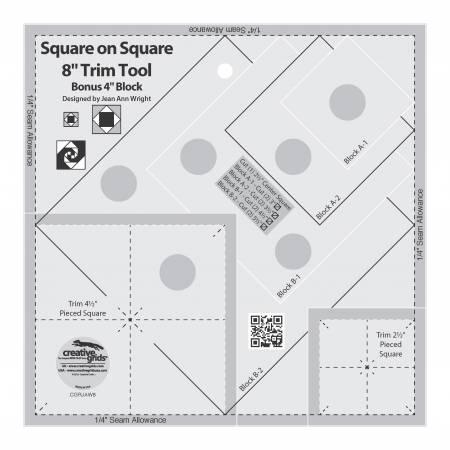 Creative Grid Square on Square Trim Tool CGRJAW8 - SPECIAL ORDER