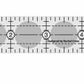 Creative Grids Quilt Ruler 1in x 6in CGR106