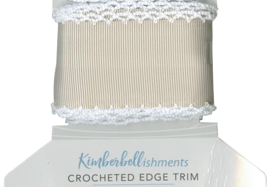 Crocheted Edge Trip - 1 1/2"