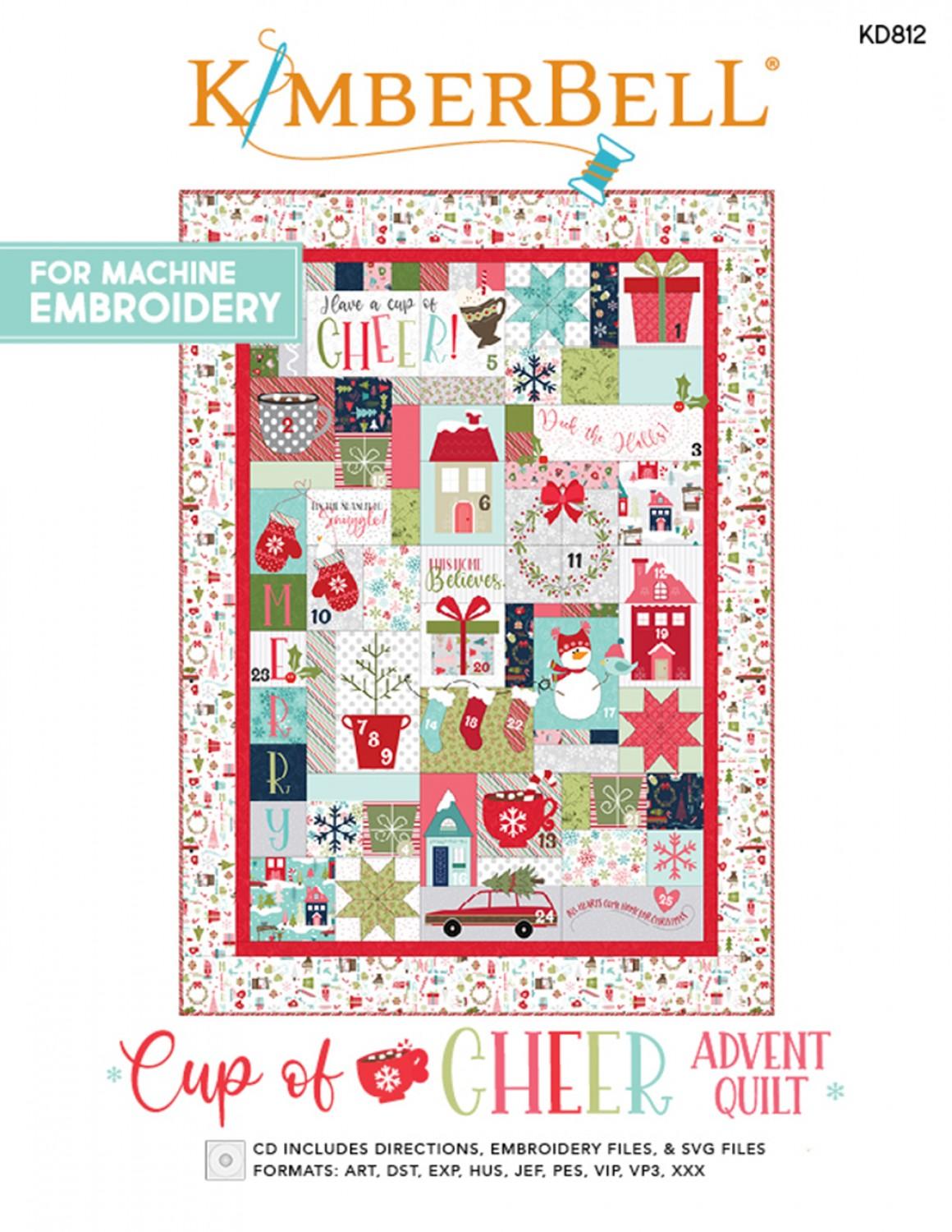 Cup of Cheer Advent Quilt CD# KD812