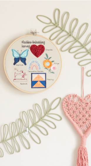 Digital Dealer Exclusive March - Embroidery Hoop Stitch Sampler