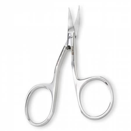 Double Curved Embroidery Scissor Large Loop 3 1/2in - C50040