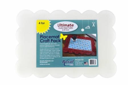 Double Sided Fusible Placemat 4 pack - PM-8B