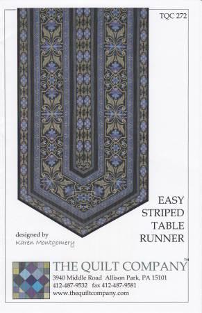 Easy Striped Table Runner - TQC272